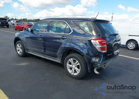 2017 Chevrolet Equinox Ls из США, поврежденный, VIN 2GNALBEK5H1614468